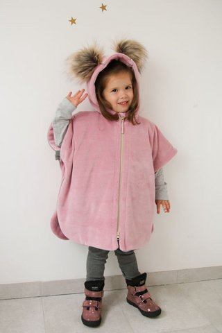 Autostoelponcho Blush