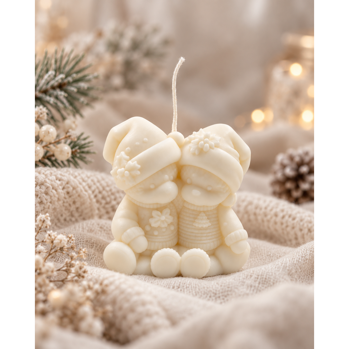 Winter friends candle | rapeseed wax