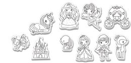 Stamp characters: Princesses and fairies