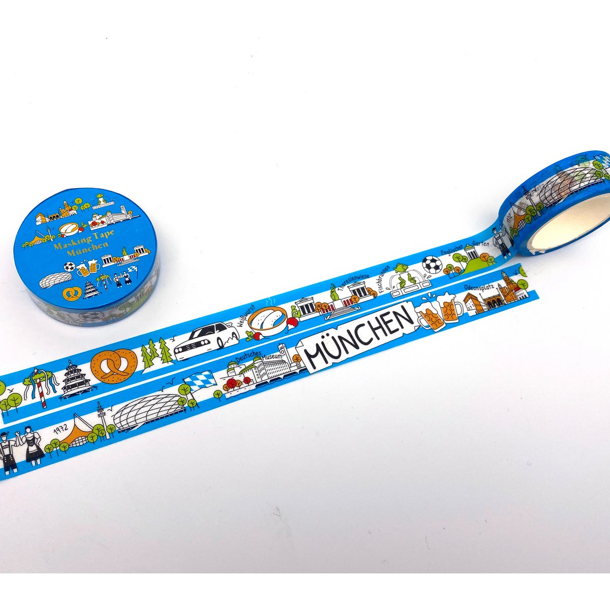 Deutsche Städte Citytape Masking Tape / Washi Tape