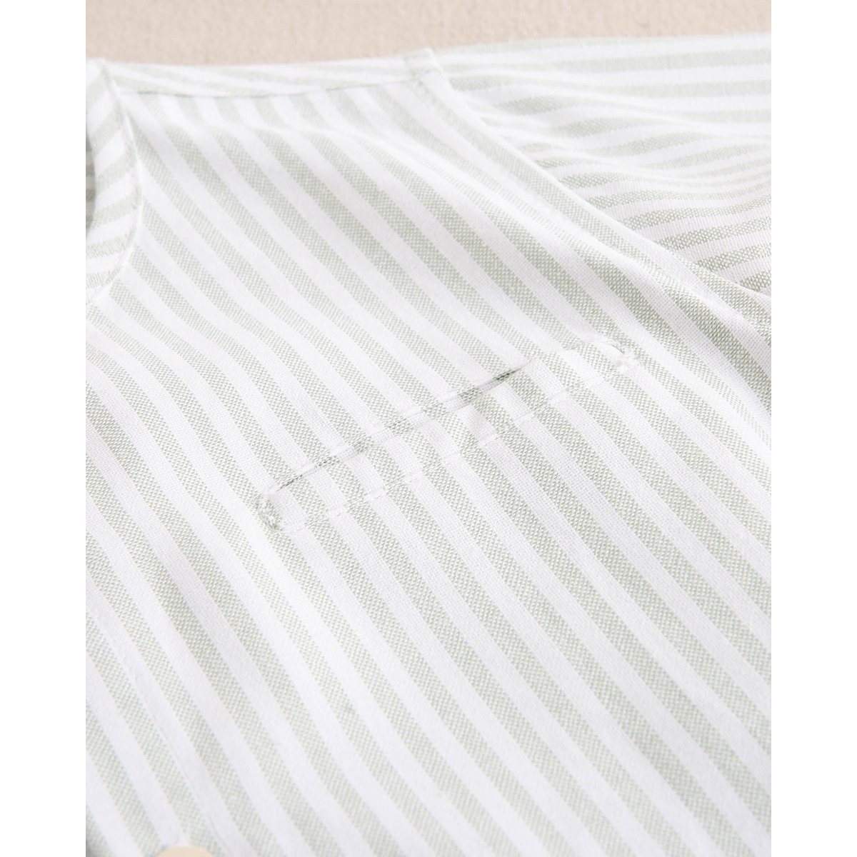 Jungen gestreiftes Hemd mit Mao Kragen M139-29502073