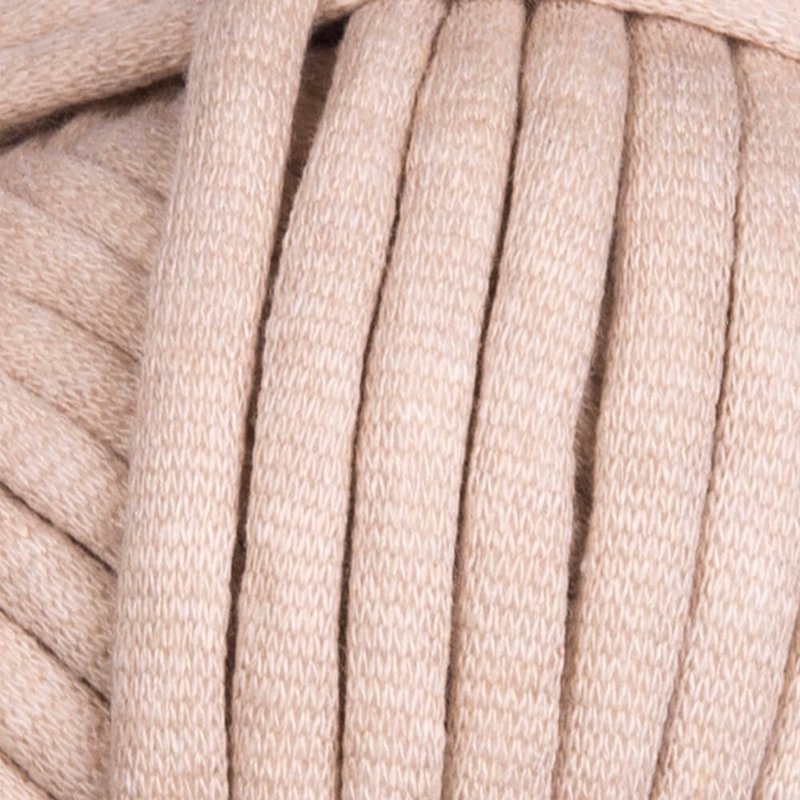 Borsa “Ionio” all'uncinetto con custodia impermeabile beige