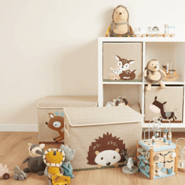 Storage box hedgehog with lid