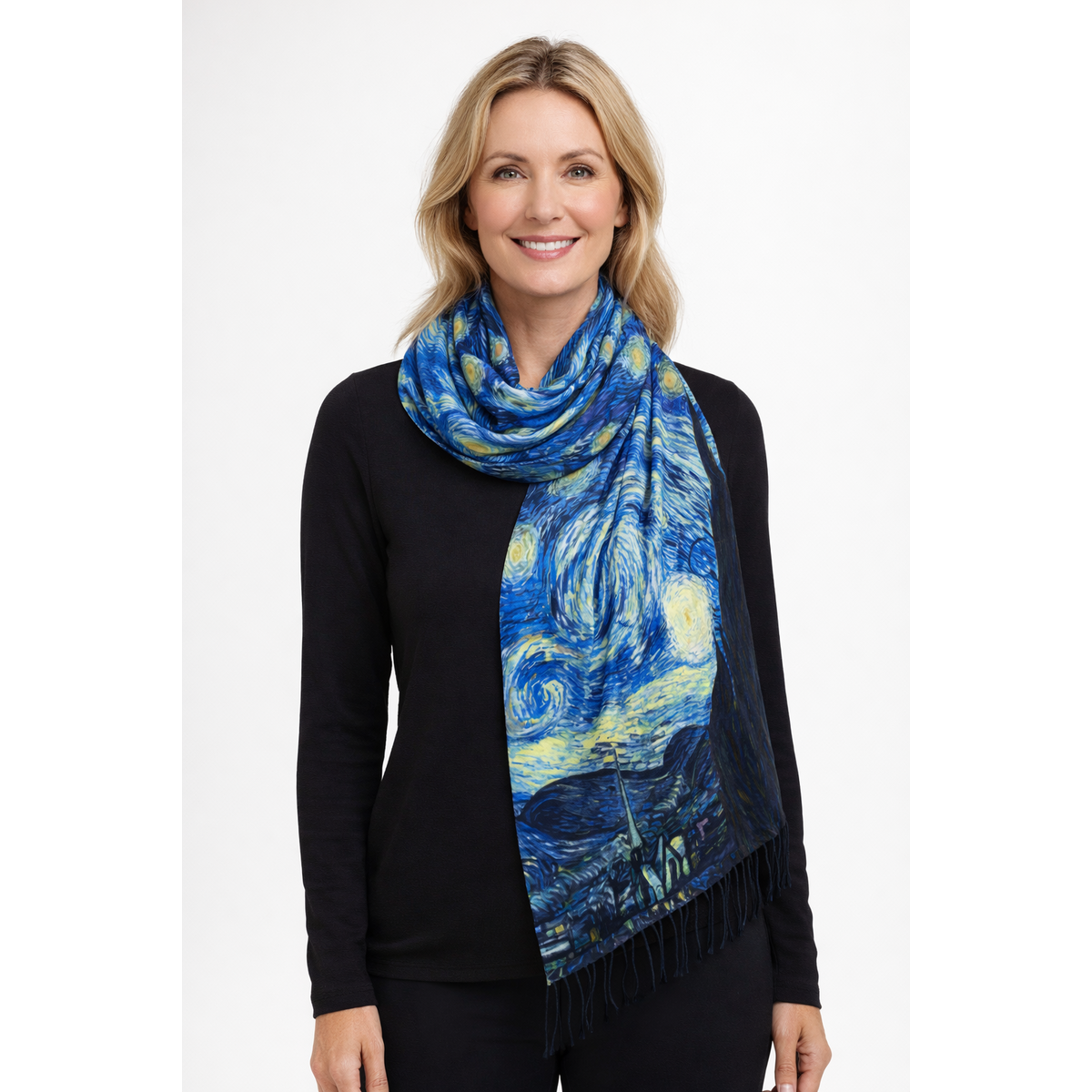 Foulard HS Painting - En 5+ modèles - Tissu plus épais - 202x72 cm