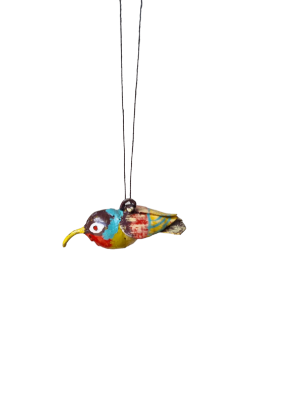 METALEN BABY GOUDEN ZONNEVOGEL OPKNOPING