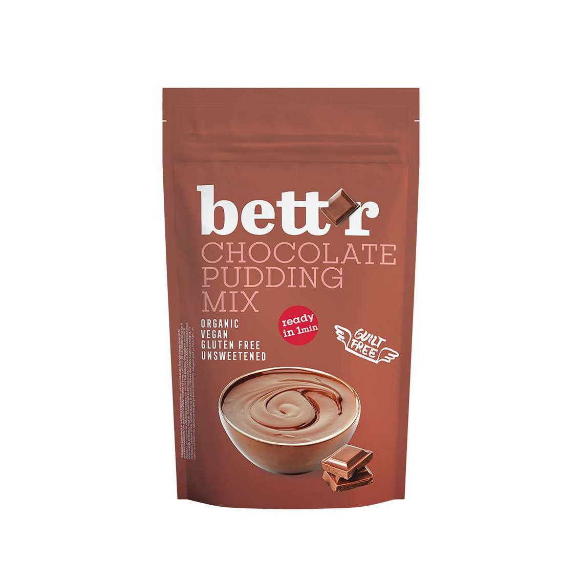Organic Gluten-Free Chocolate Pudding Mix, organic, 200g, Bett’r