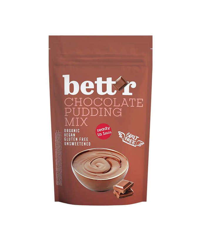 Organic Gluten-Free Chocolate Pudding Mix, organic, 200g, Bett’r