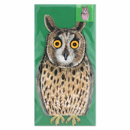 Chouette à carte animale 3D