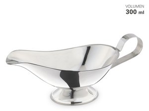 Stainless steel sauce boat 300 ml