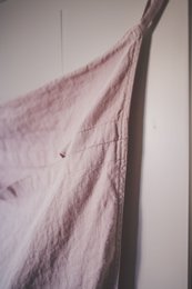 Wäschesack aus Leinen, hängender Leinenbeutel