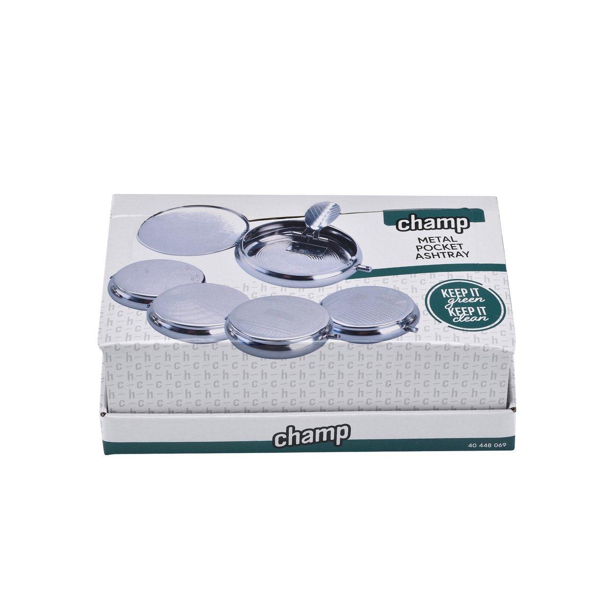 metal portable ashtray field