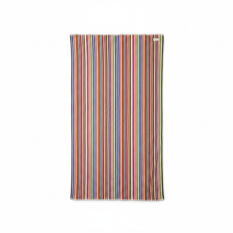 Badehåndklæde | Tyskland | Farverige striber| 170x85 cm