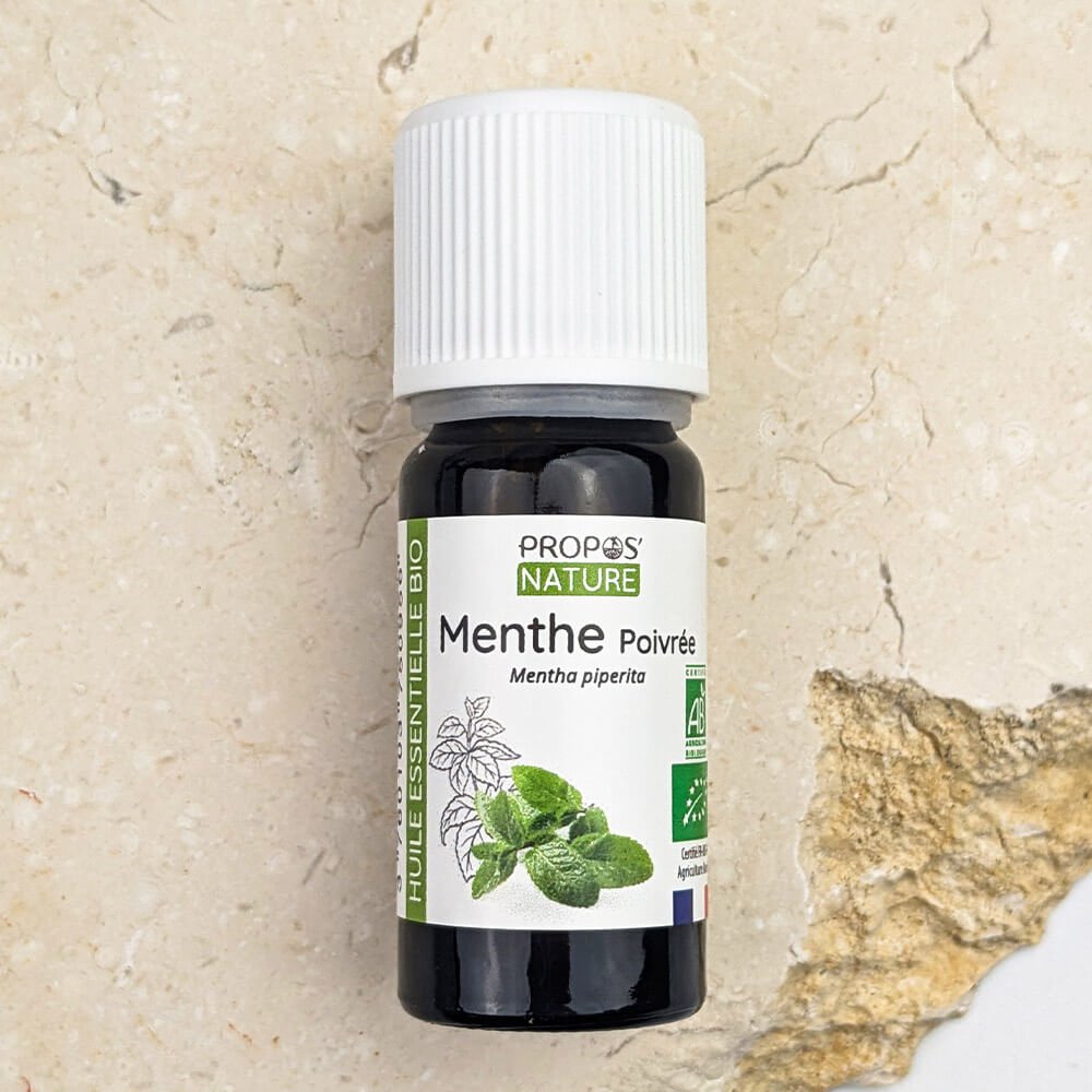 Biologische pepermunt etherische olie 10 ml