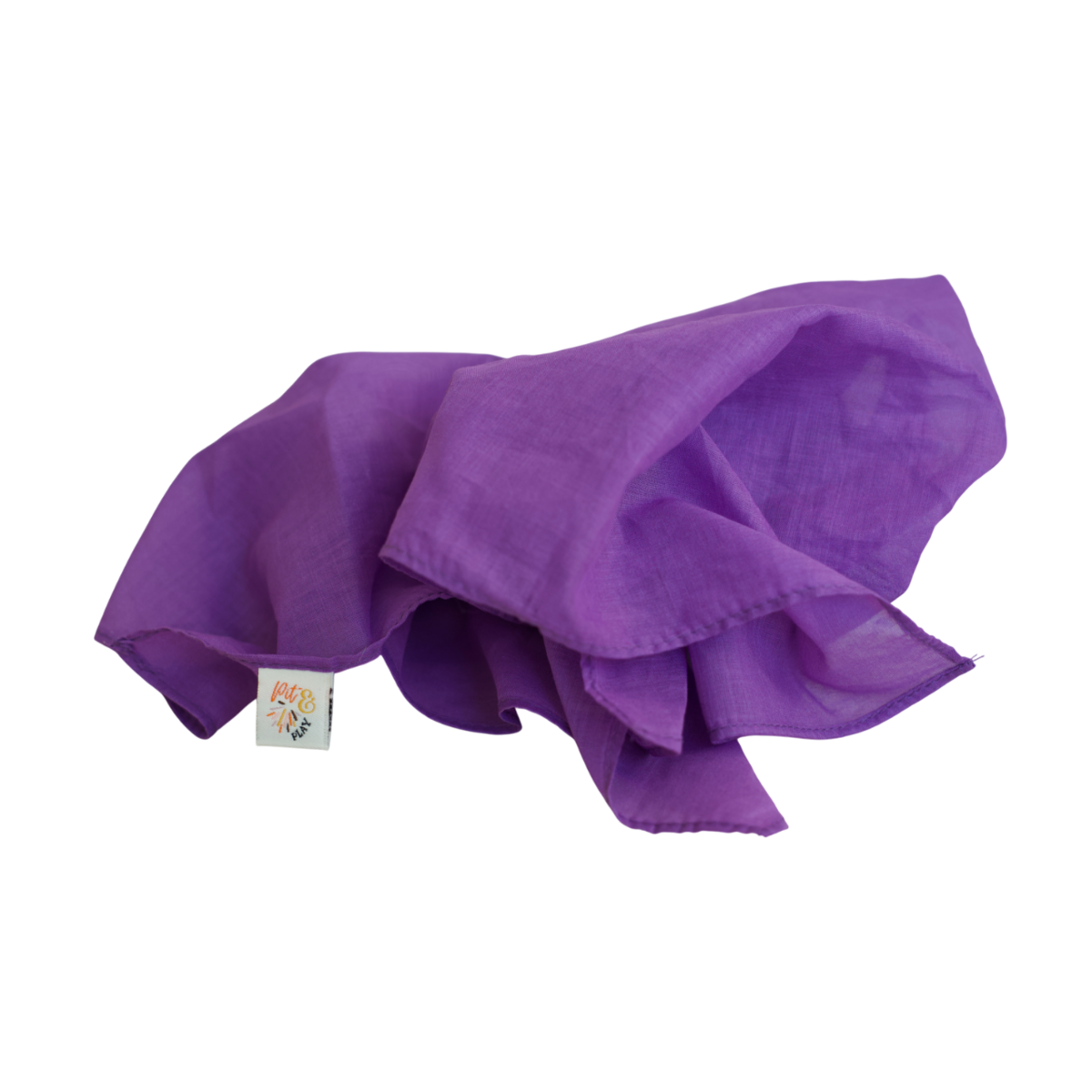 Katoenen speeldoek, play cotton rainbow 75cm set