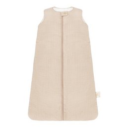 Mellemvægts muslin sovepose 1,5 TOG - beige