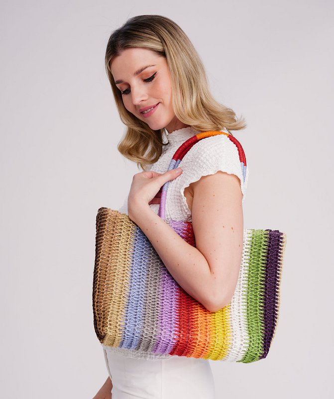 Milano - Borsa tote in paglia