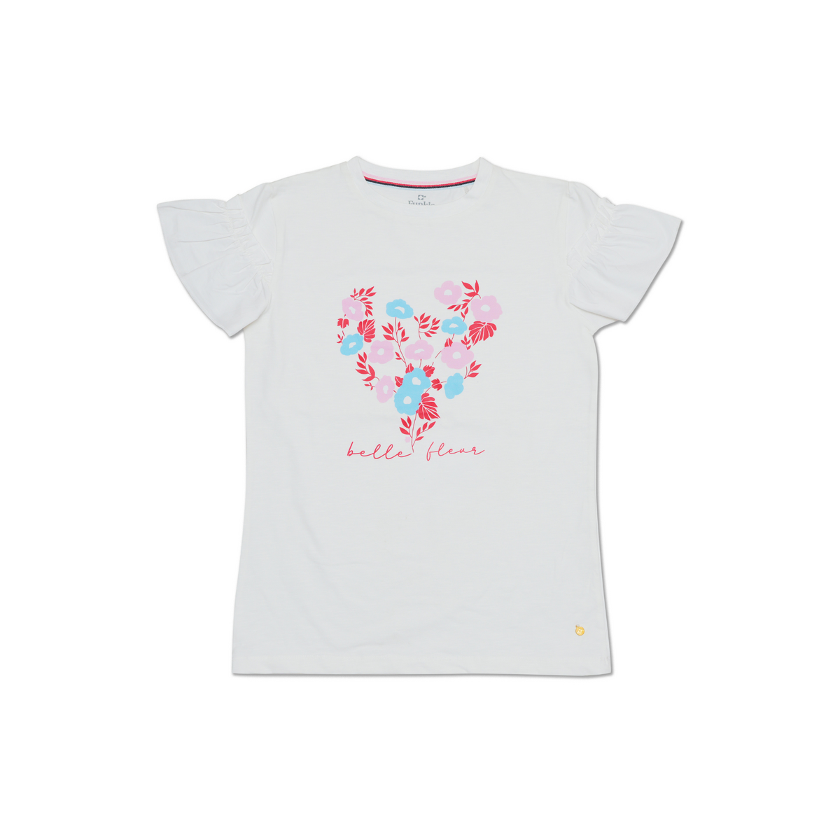 Funcle T-shirt Snow White – Lycra Slub Jersey i bawełniana popelina