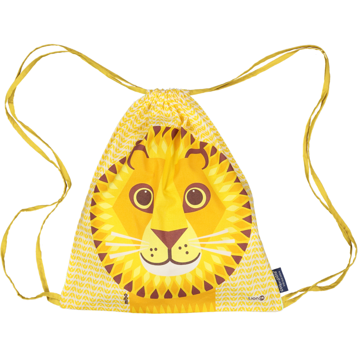 Sac d'activité enfant, coton bio,  Lion