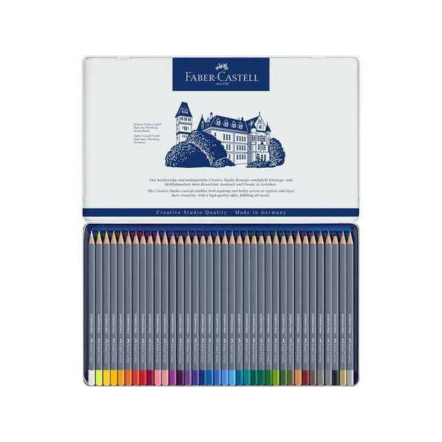 Aquarelpotlood FC Goldfaber etui a 36st. Creative Studio