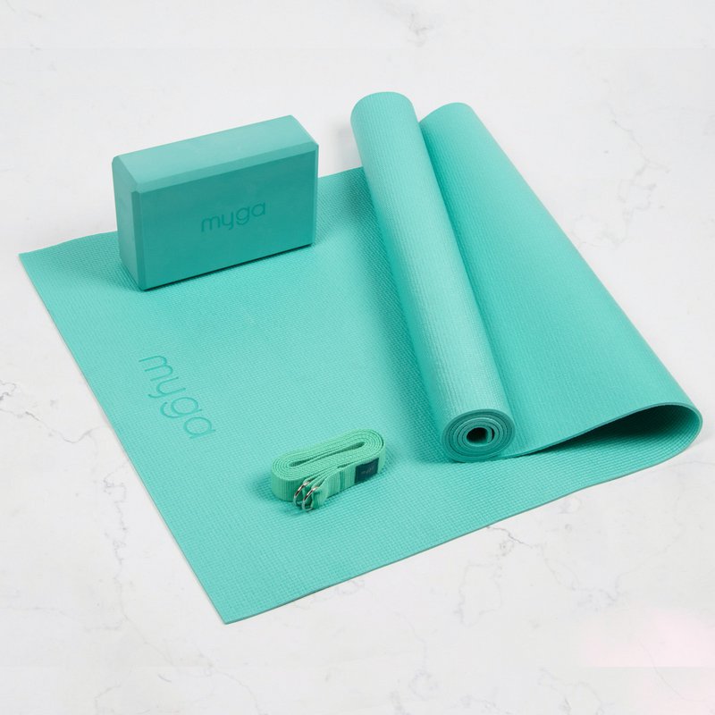 Set per principianti di yoga - turchese