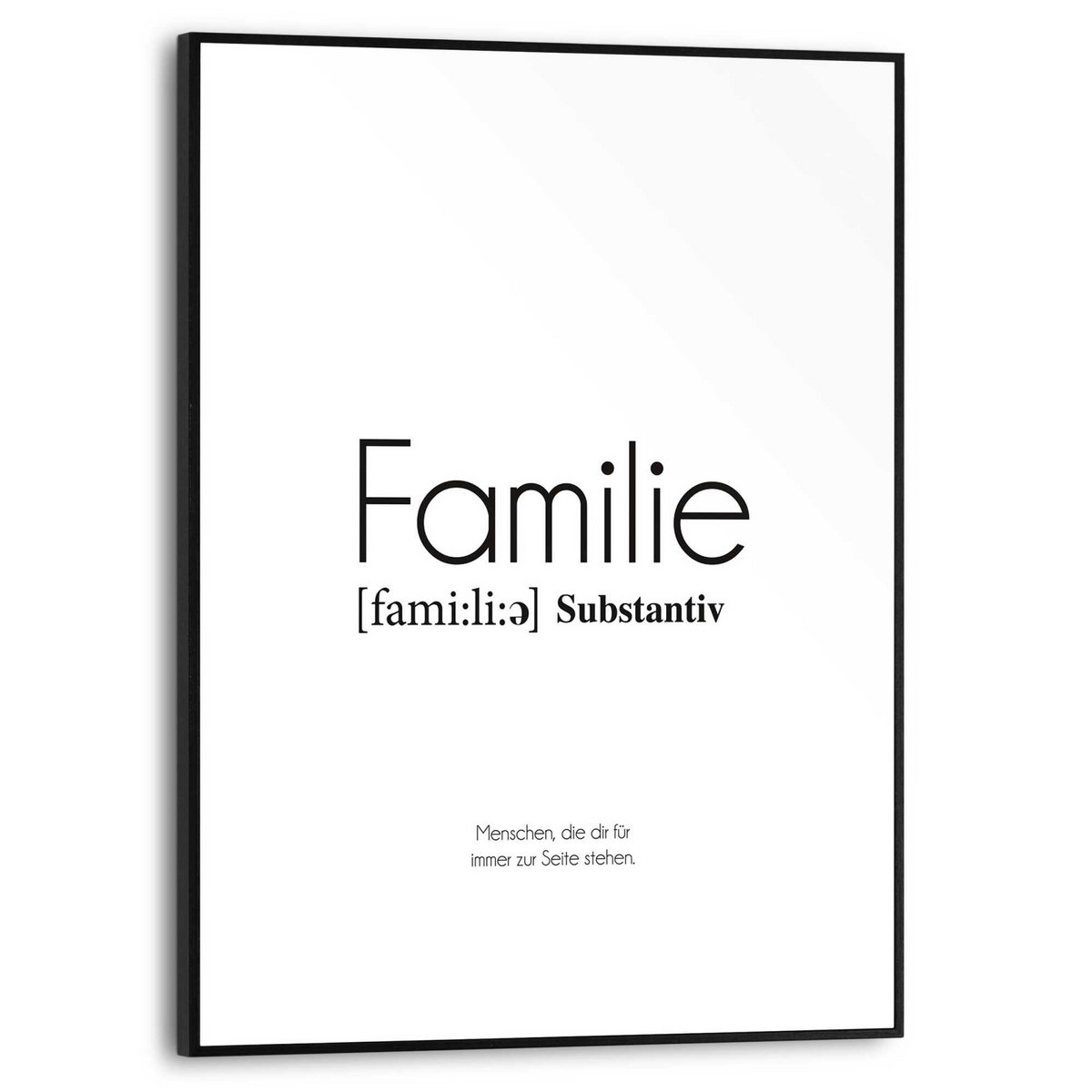 Tableau Slim Frame Famille 40x30