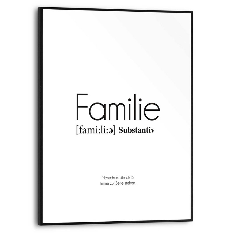 Tableau Slim Frame Famille 40x30