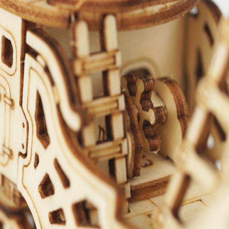 Robotime, 3D wooden puzzle Airship, TG407, 18x12.5x16.5cm