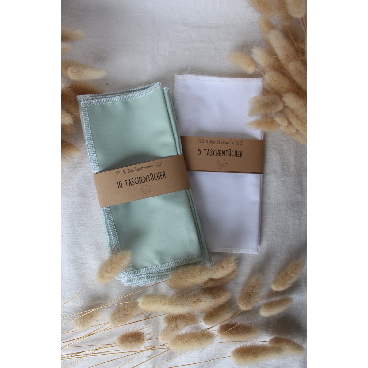 Organic cotton handkerchiefs
