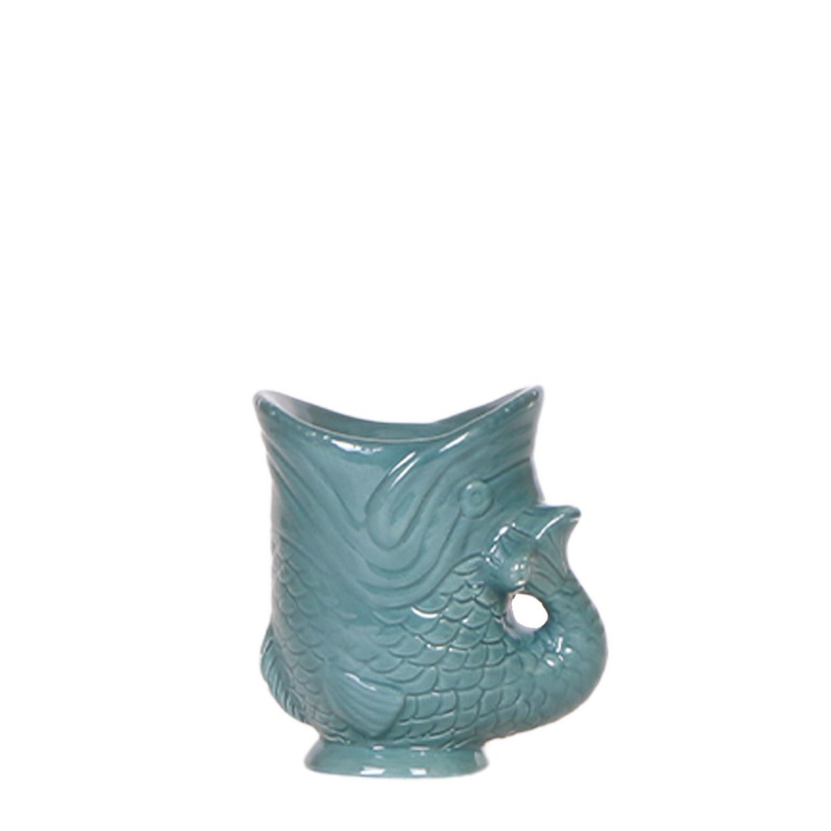 Casa del colibrì | Pesce - Verde - Ø6cm