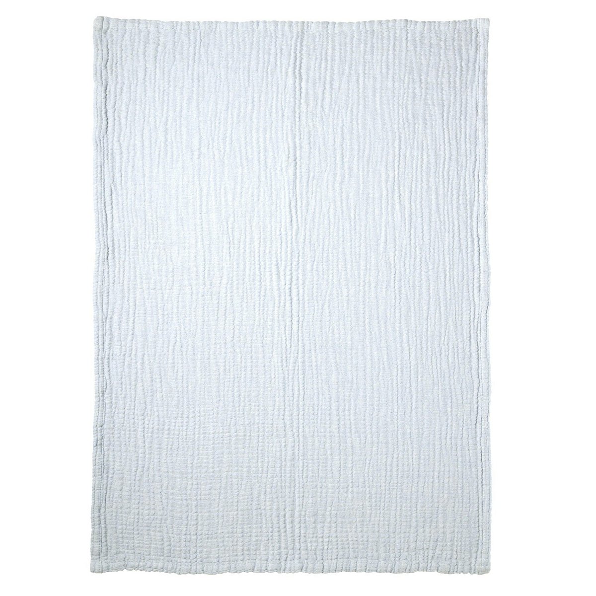 Blue 4 in 1 Muslin Baby Blanket Large