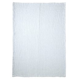 Blue 4 in 1 Muslin Baby Blanket Large