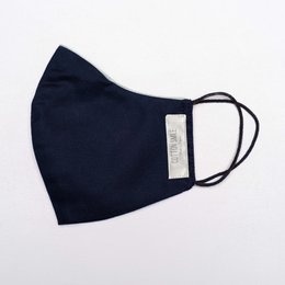 Face Mask Cotton Dark Blue