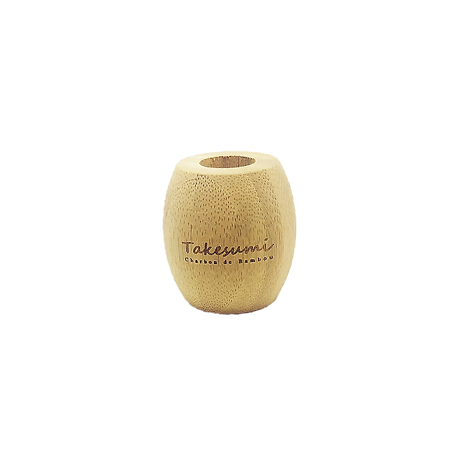 Portaspazzolino in bambù