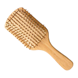 Rectangular I Bamboo Hairbrush
