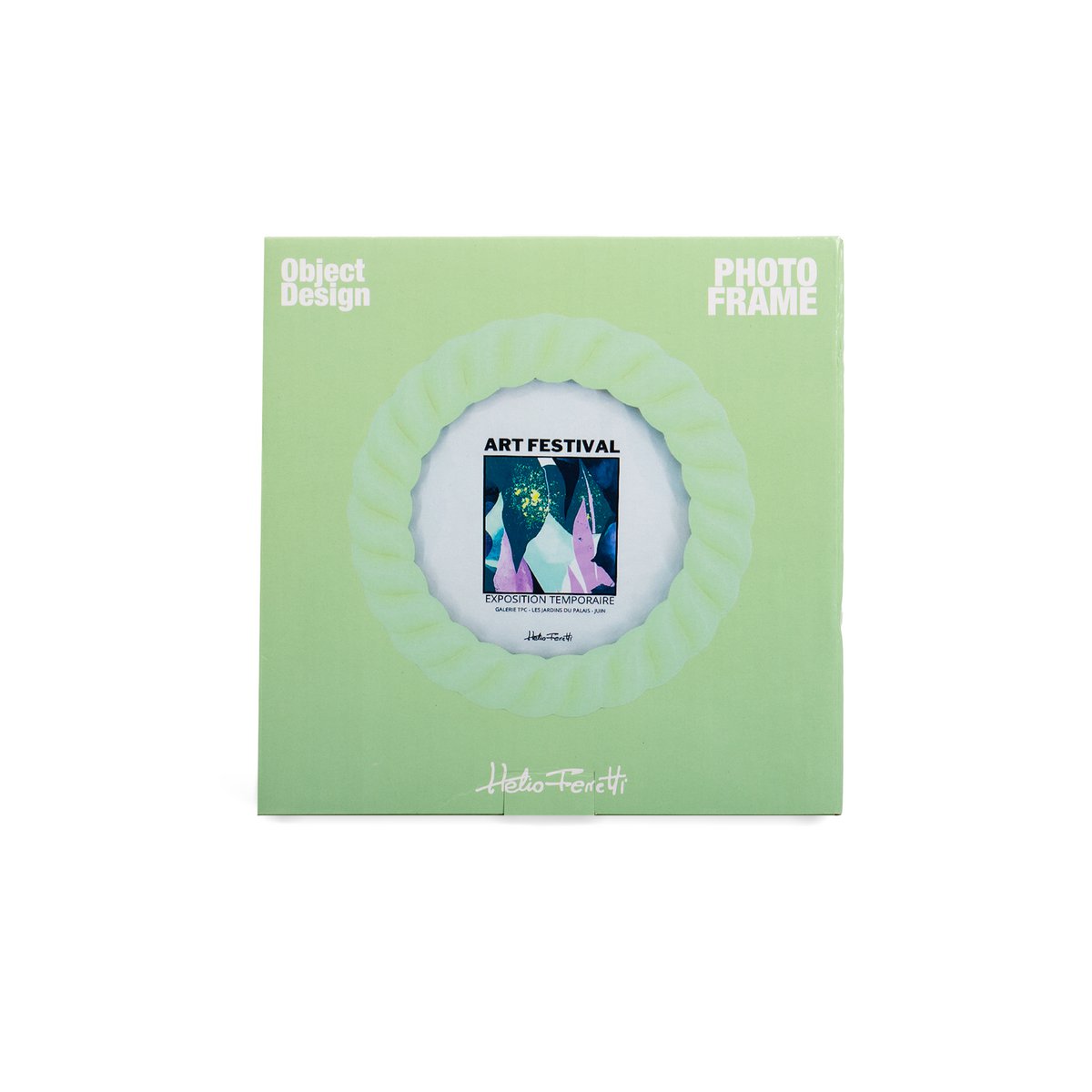 BEIGE SHELL PHOTO FRAME HF