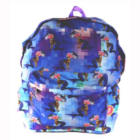 XL Rucksack Pixel Katze Meerjungfrau (Catmermaid Pixel)