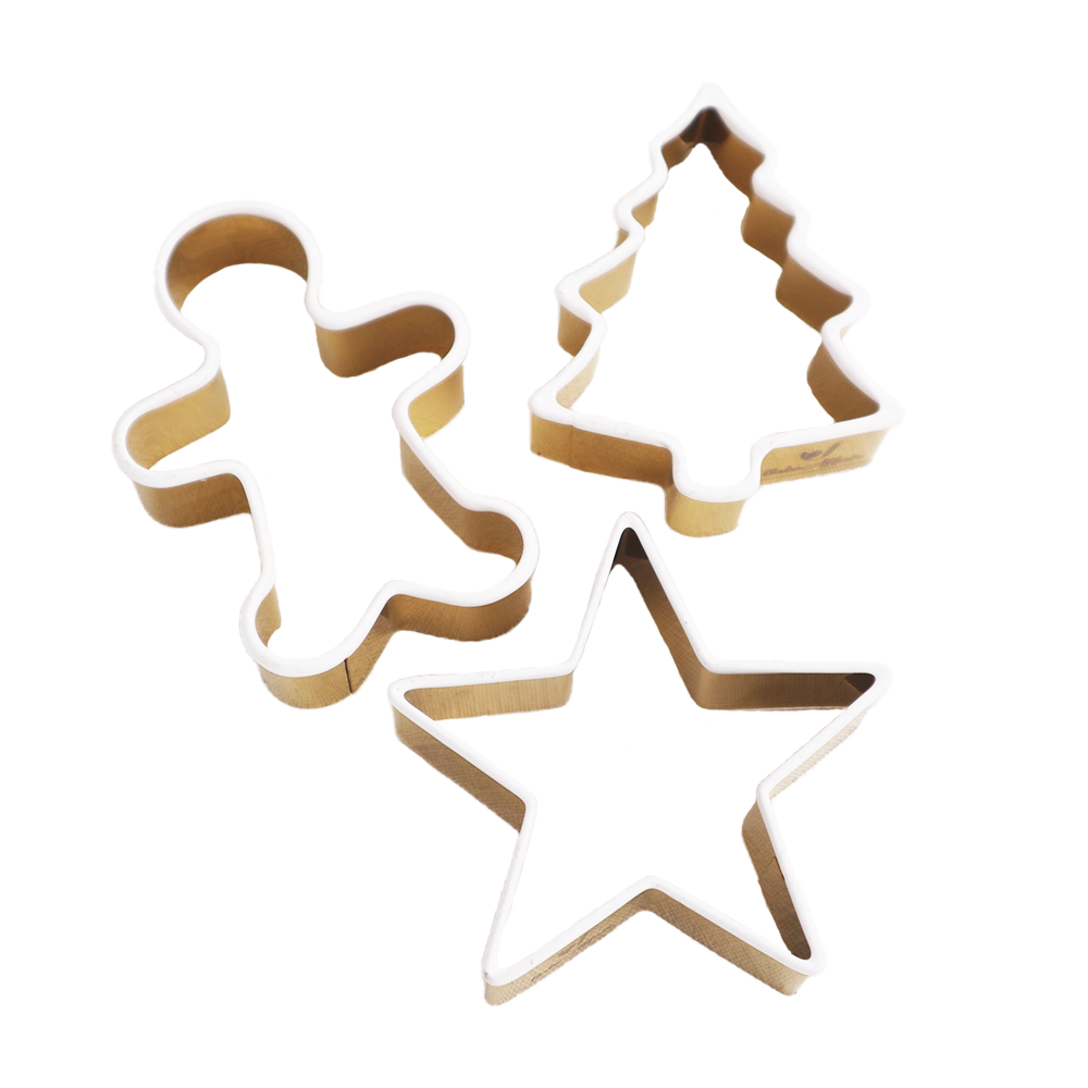 Uitsteekvormset voor kerstkoekjes