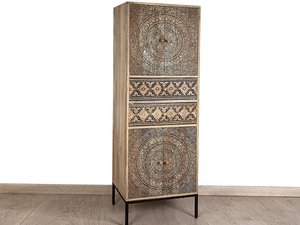 4P+2C WOODEN HIGH FURNITURE HM182318