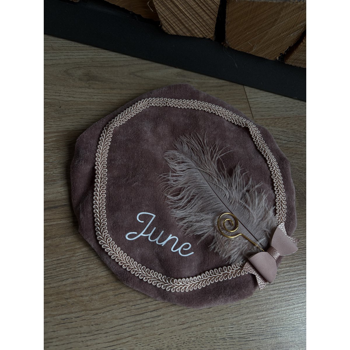 Pete hat - Pink with bow