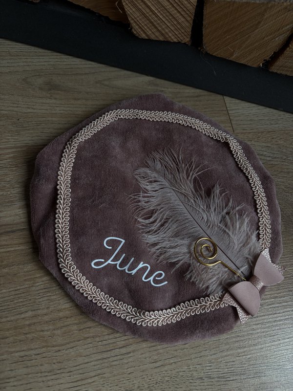 Pete hat - Pink with bow