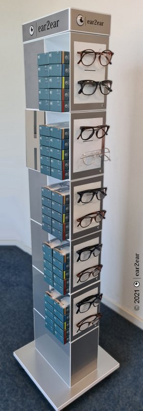 E2EPOS003 Mirror, Graphic and screws display E2E