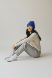 LEY! Bonnet en laine "Saha" en