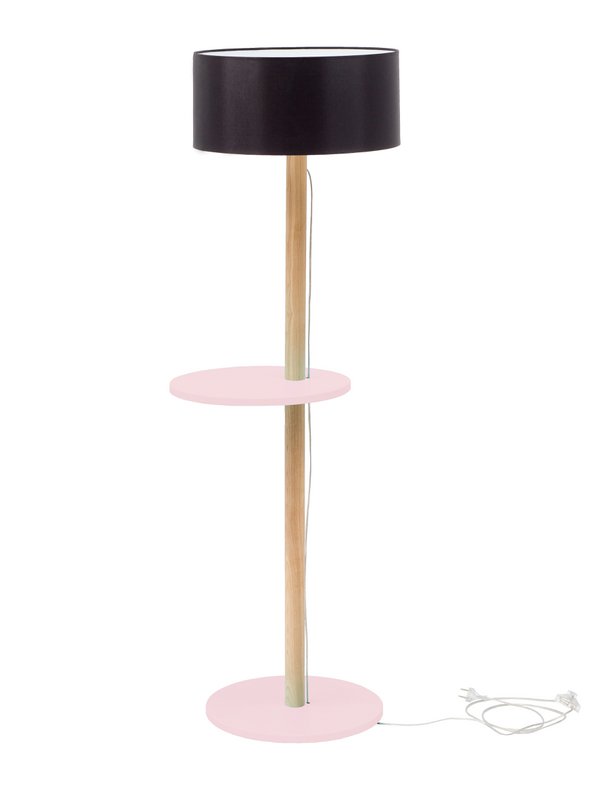 UFO Ashwood Gulvlampe Powder Pink