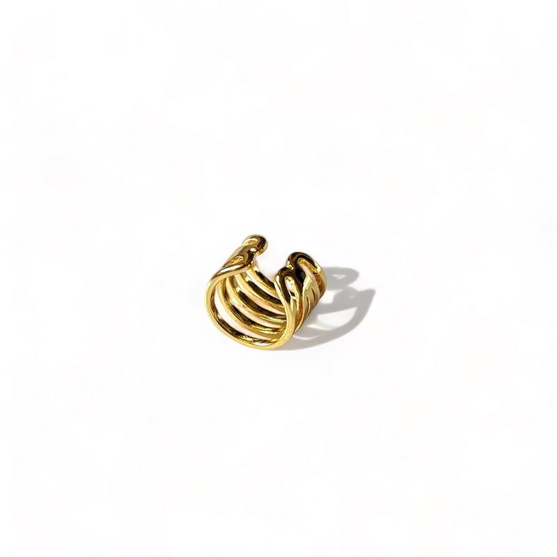 BAGUE MULTIPLE – Ear Cuff Anneaux Multiples Or