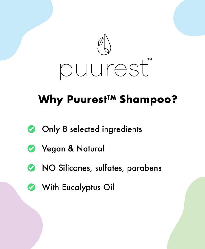 Puurest™ Shampoo med Eukalyptusolie, 250 ml
