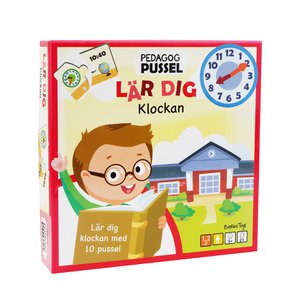 Pussel Pedagog - Lära sig Klockan