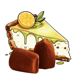 Truffes au chocolat à la tarte au citron - en vrac