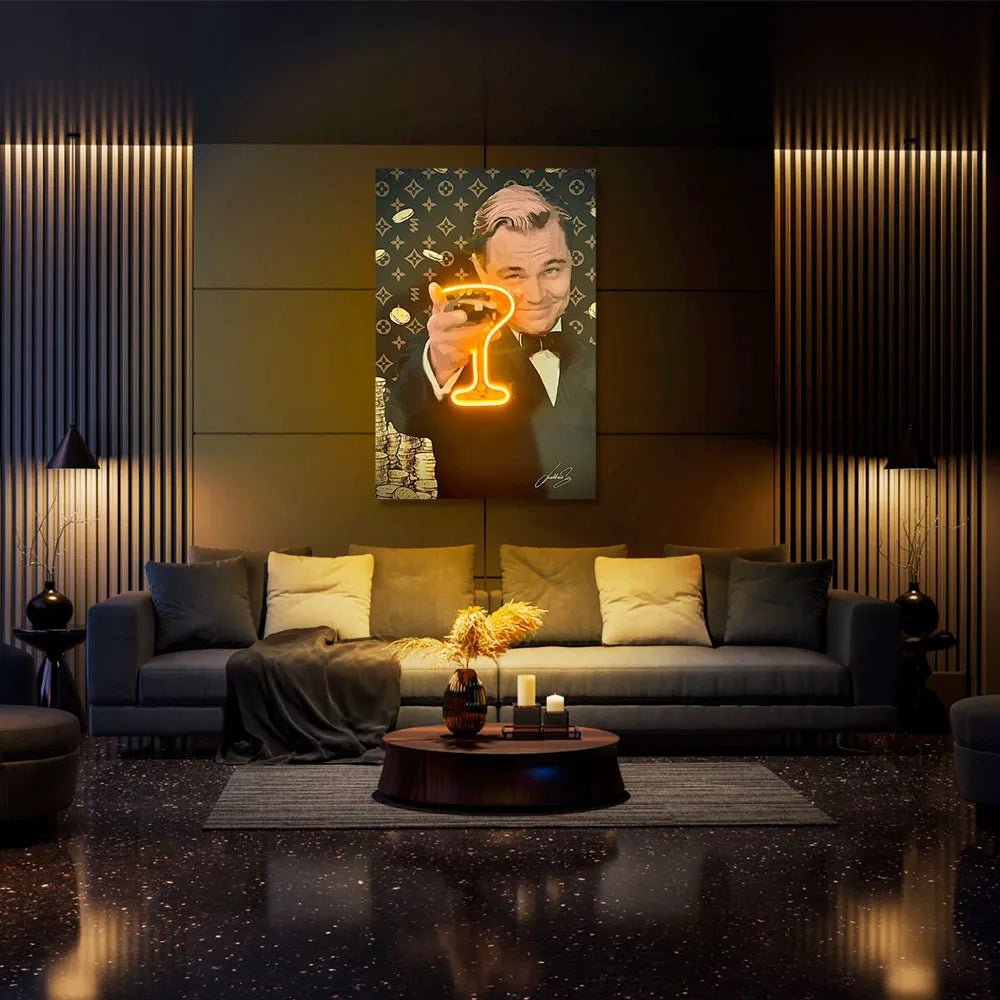 Leonardo Champagne | Arte de pared LED