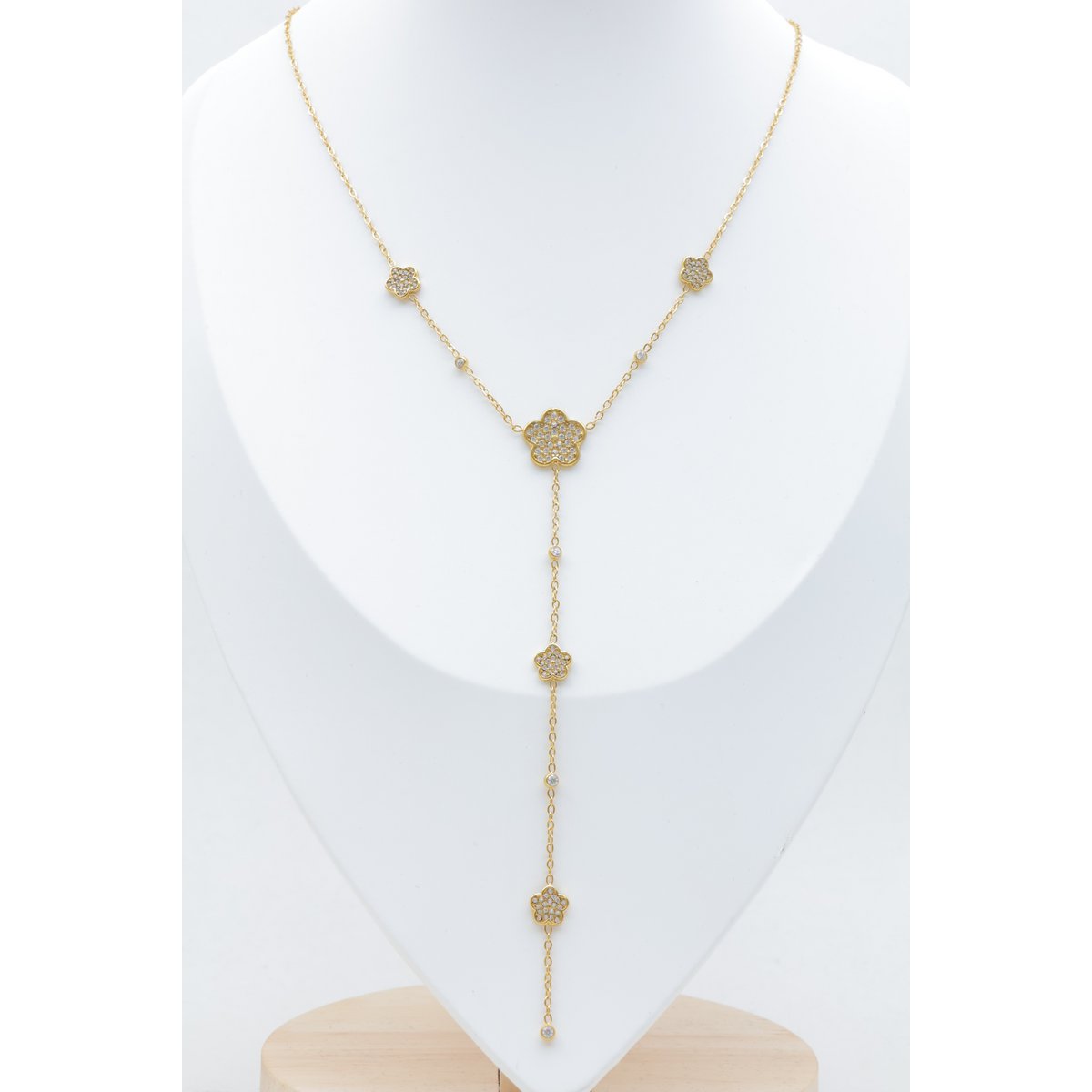 Collier Y en acier inoxydable