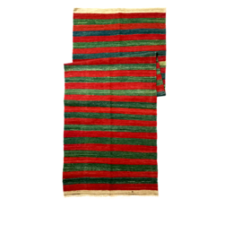 Coureurs de kilim faits à la main avec colered